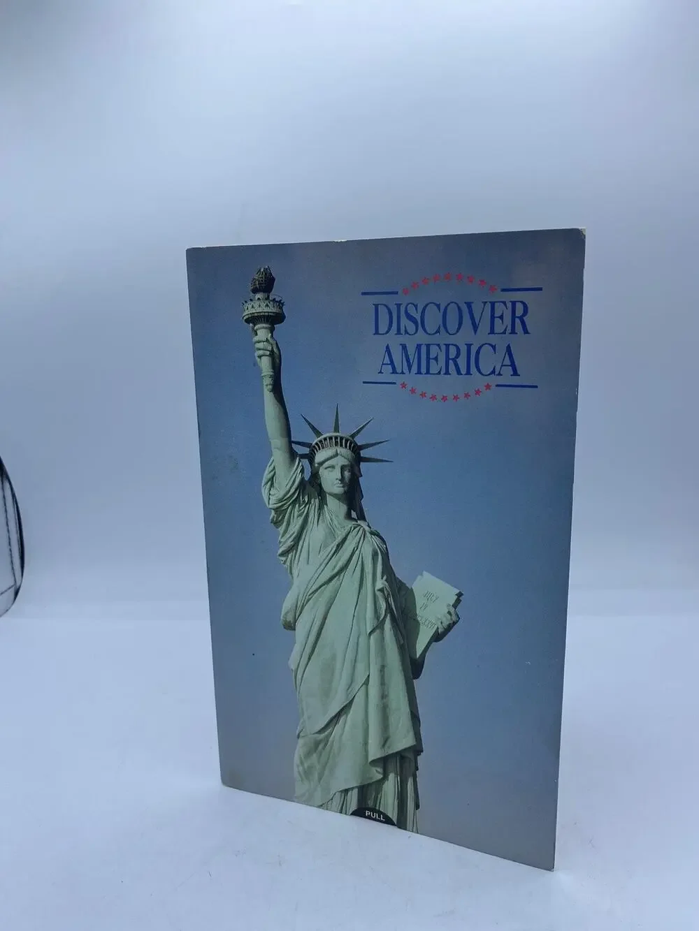 DISCOVER AMERICA Slide-A-Fact 1990 PERRYGRAF Slide Chart Guide MB#13